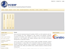 Tablet Screenshot of pcerf.org